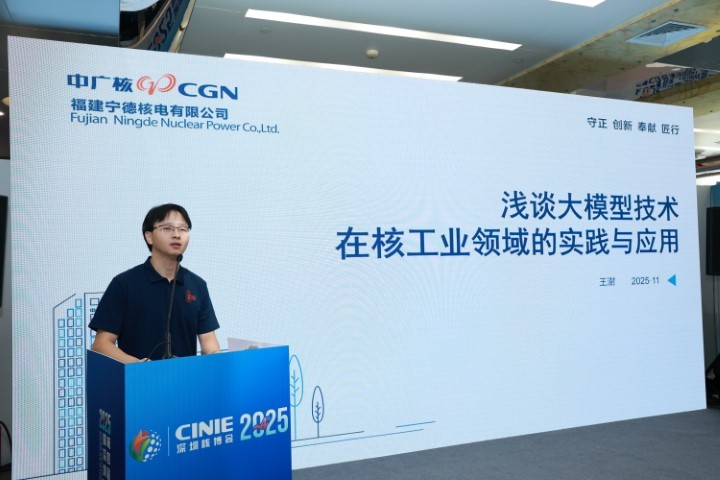 淺談大模型技術在核工業領域的實踐與應用——福建寧德核電有限公司人工智能實驗室負責人王澍